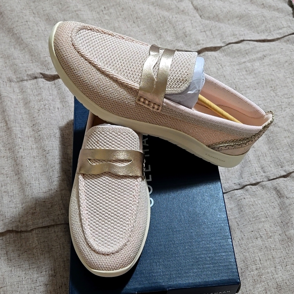 Pink/Rose Cole Haan Loafers